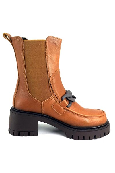 Mammamia 1315 23KB Γυναικείες καθημερινές μπότες καφέ