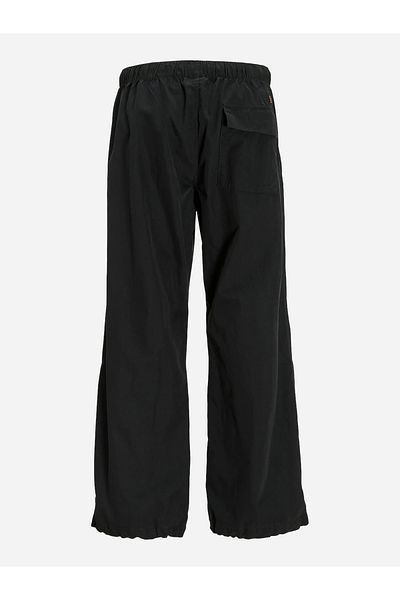 Jack & Jones Solid Parachute Pants with Drawstring