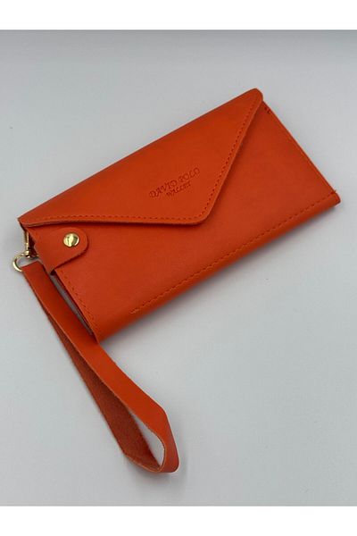 DAVID POLO Envelope Model Elegant Women's Wallet and Handbag with Phone and Coin Compartment