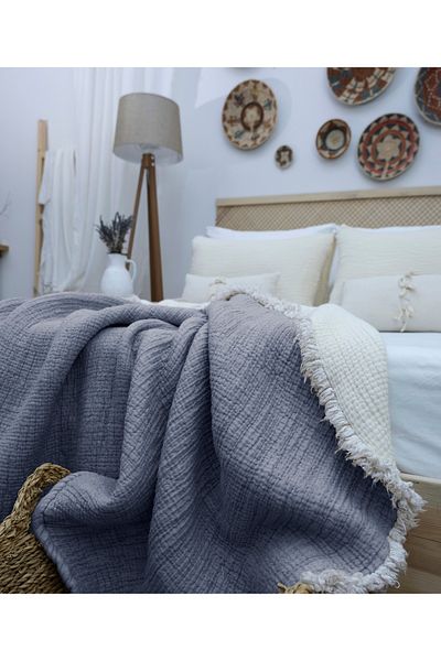 destinyhometex 6 Layer Muslin Quilt / King Size 260X280