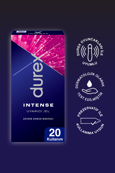 Durex Maraton Geciktiricili Prezervatif 30'lu + Durex Intense Uyarıcı Jel 10ml, Büyük Fırsat Paketi