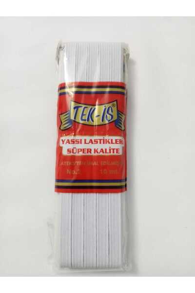 hobi duragı Pânză de cauciuc Tekiş albă - 8 mm plată, 10 Mt STD