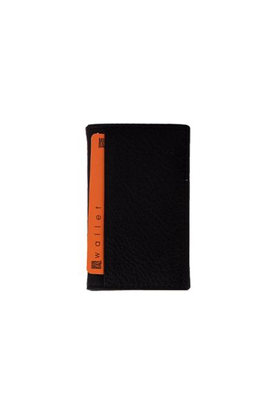 Minbag MİNBAG LEATHER WITH TOP BLACK