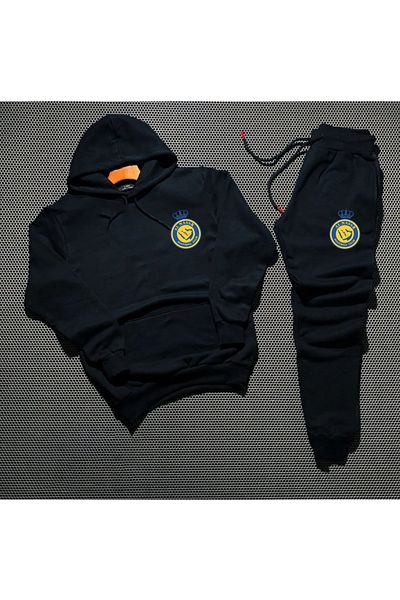 Pisa Art Al Nassr Saudi Arabia - Hooded Sweatpants 2-Piece Combo for Adult and Child, Special Design