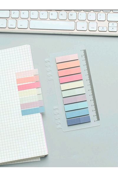 Mansura 200 Sheets Post-It Adhesive Note Paper - Index Sticker Index