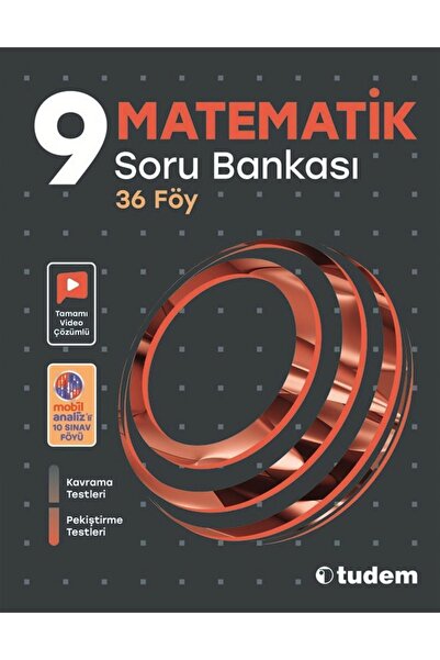 Tudem Yayınları Tudem 9.sınıf Matematik Soru Bankası