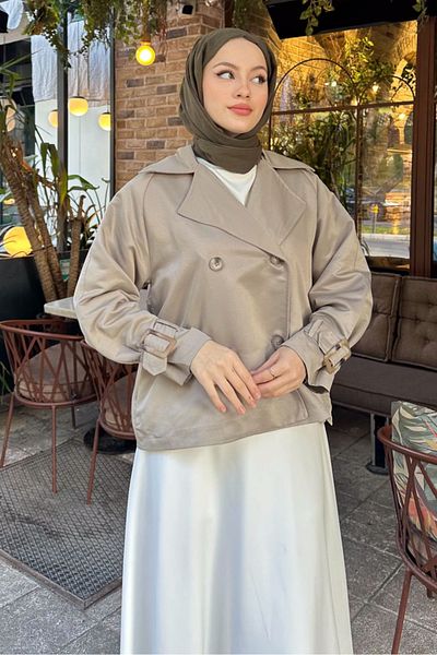 Oven Κοντό παλτό Mink Stockholm