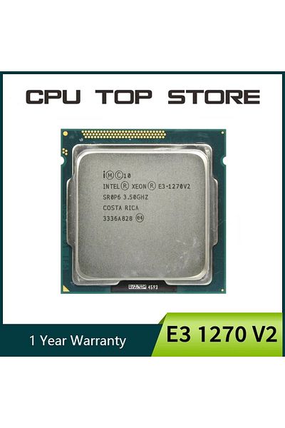 Choice معالج Intel Xeon E3 1270 V2 1270V2 3.5GHz رباعي النواة SR0P6 LGA 1155
