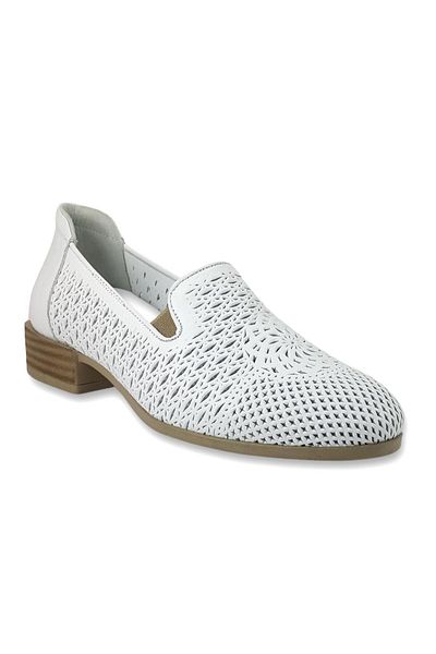 Mammamia Women's White Casual Shoes 3815 24Ya
