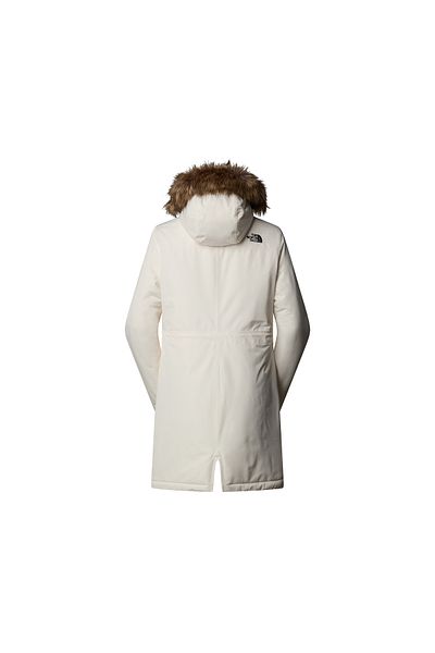 THE NORTH FACE Zaneck Beige Parka Women's - Outdoor Nf0A4M8Yqli1