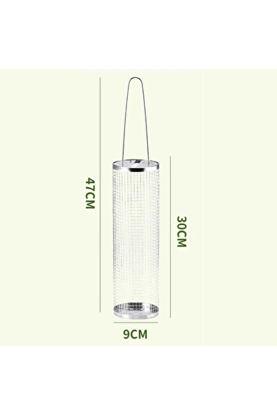 Choice1 Iarge Portable Stainless Steel Barbecue Cages Grill Basket Camping ni...