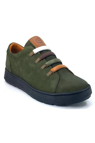 Mammamia 85 24ka Γυναικεία Casual Παπούτσια Khaki Nubuck