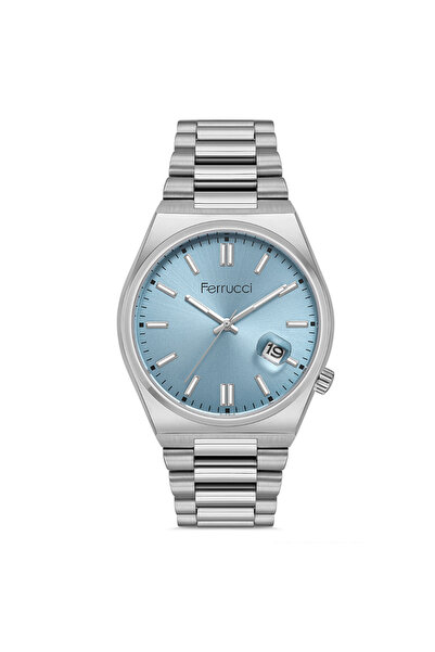 Ferrucci FER.03223M.03 Çelik Kordon Erkek Kol Saati