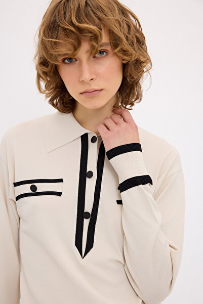 adL Pat Detailed Knitwear Sweater