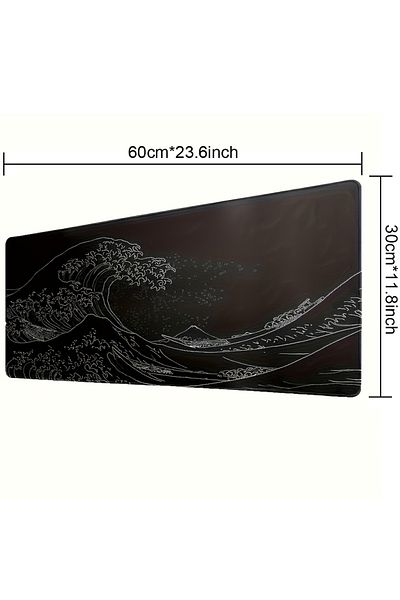 Choice وسادات ماوس كبيرة 600x300x2 مم، قطعة واحدة، للمكتب، ووسادة ماوس للألعاب، ووسادة ماوس بحواف مخيطة وغير قابلة للانزلاق