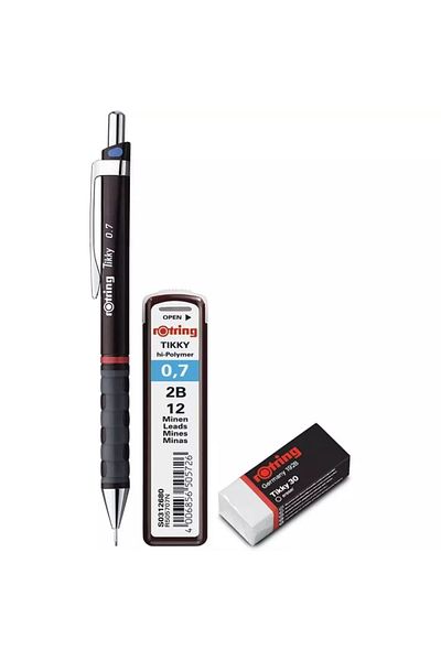 Rotring Tikky Versatil Tip Pen School Set 0.7 mm