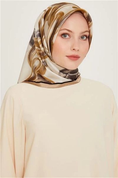 Armine Μεταξωτό κασκόλ Dj Pure 9253d - Μέγεθος S (33)