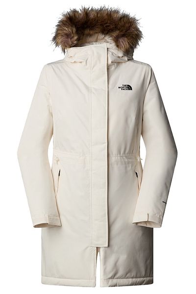THE NORTH FACE Zaneck Beige Parka Women's - Outdoor Nf0A4M8Yqli1