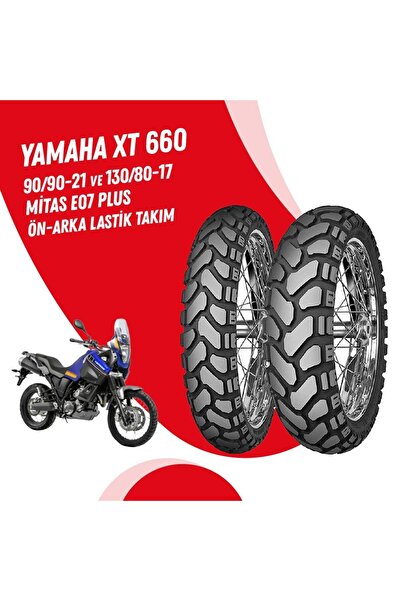 Mitas YAMAHA XT 660 90/90-21 + 130/80-17 E-07 + LASTİK TAKIMI