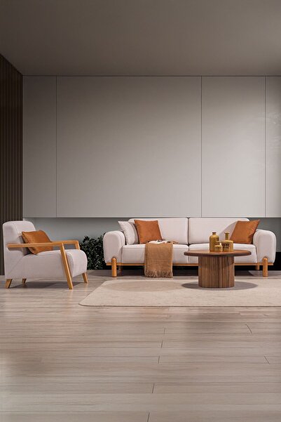 Eymense Moster Bohem Kasalı Koltuk Takımı 3+1