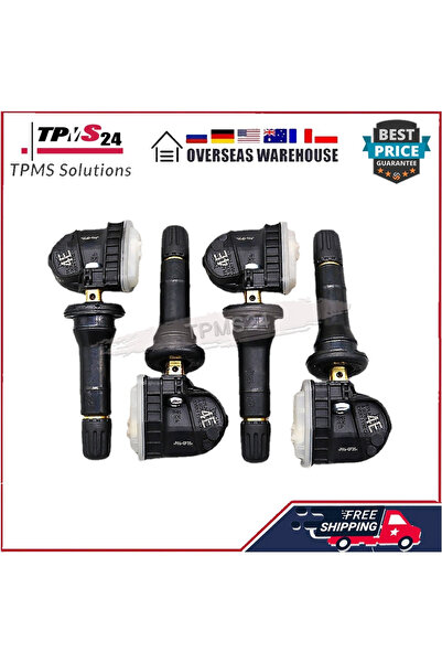 Choice 4 قطع (4PCS) لنظام مراقبة ضغط الإطارات TPMS بتردد 433 ميجاهرتز لسيارات...