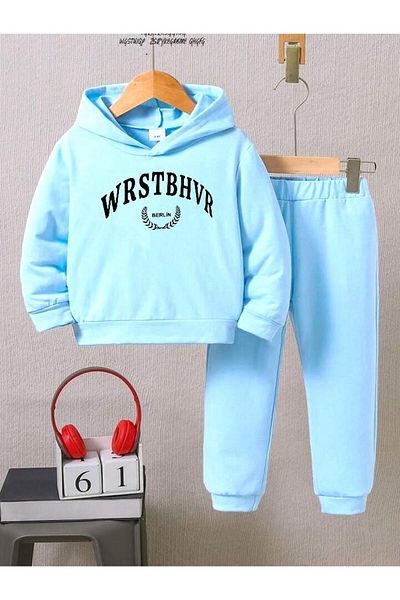 BENROMA Set de trening pentru copii unisex imprimat Berlin - Mucegai supradimensionat