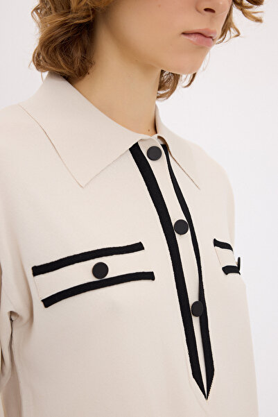 adL Pat Detailed Knitwear Sweater