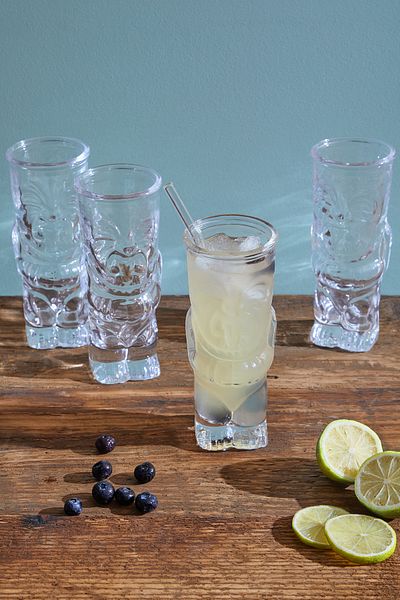 Glamis Selen Concept Tropical Model Handmade Glass Cocktail Glass Set of 4