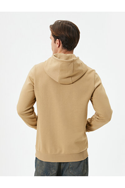 Koton College-Hoodie mit Kängurutaschendetail