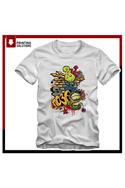Grafitti_Desing / Unisex T-Shirt / DTF TRANSFER BASKILI
