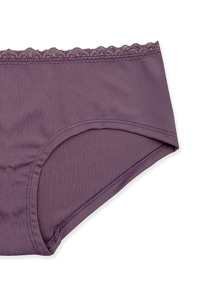 HNX Interlock Talie Elegantă Dantela Hipster Chiloți Femei