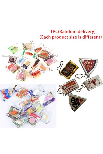 Choice Onesize 1pc Dollhouse Simulation Food Toy Pendant Creative Backpack Doll House Accessories Decor Kid