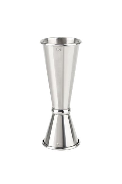 Choice Silver Cocktail Bar Jigger 1oz/2oz Stainless Steel Japanese Design Jigger Mojito Measure Mug Bar Too