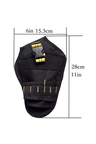 Choice Black Multi-functional Waterproof Drill Holster Waist Tool Bag Power Tool Holster Cordless Drill Hol