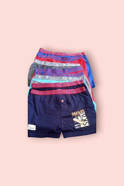 Arafım Butik Boxers with Elastane Print