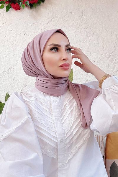 SAYRA Lilac Lycra Women's Shawl - Ready Snap Shawl Syr008