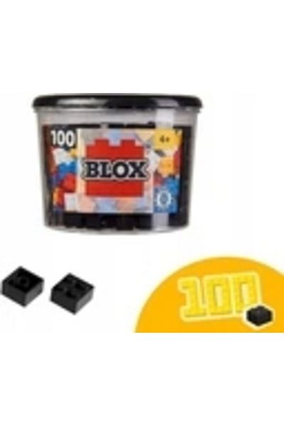Simba Blox 100 Black Blocks in Box - SMB-104114114