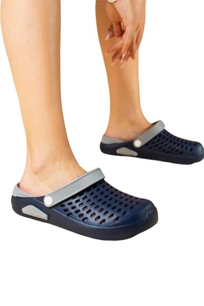 Liger Παντόφλες σόλας Navy Blue-Grey Unisex Comfort Eva