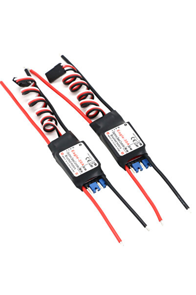 Choice 30A Rc Eagle 20A 30A 2-3S 1A/5V BEC Brushed ESC Speed Controller For RC Airplane Plane 370 380 390 2