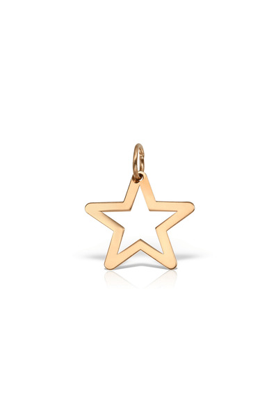 MİNİMAL Altın Yıldız Kolye Ucu "CHRISTINE"