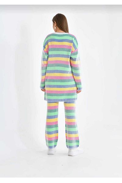 miss pera COSTUM DE TRICOAT FEMEI MULTICOLOR