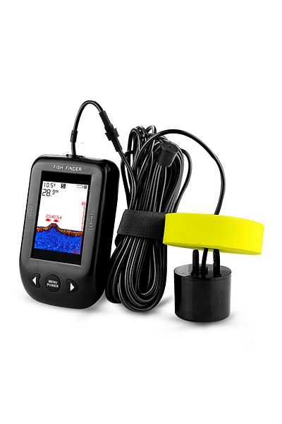 Erchang Xf03 Portable Fish Finder Water Depth Echo Sounder Handheld Sonar Castable Kayak Boat Fishfi