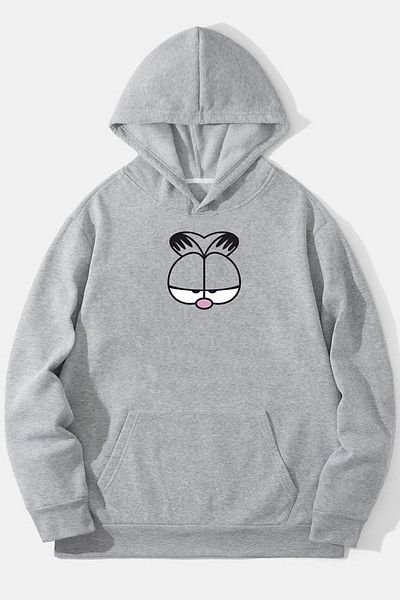 Moda Glo Унисекс суичър с щампа Garfield