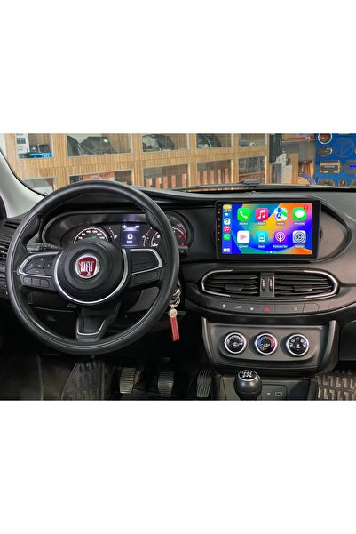 Carnavi FİAT EGEA Uyumlu 4GB RAM 64GB HAFIZA CARPLAY DESTEKLİ ANDROİD MULTİMEDYA 9İNÇ