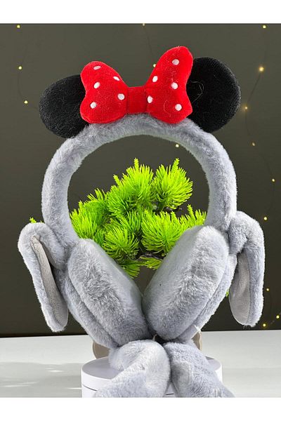 Chocuk Movable Headphones with Plush Figure with Playful Ears