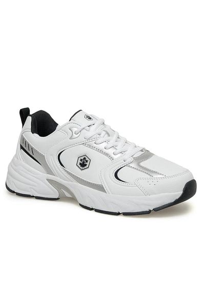 lumberjack Pantofi albi Laci Pol - 24ka pentru femei, stil sport casual