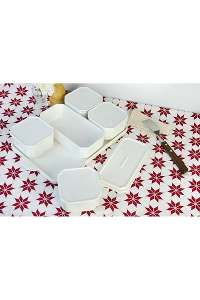 Paçi Clara 11 Piece Porcelain Breakfast Set