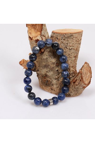 Taş Sandığı Sodalite Stone Bracelet - 10 mm