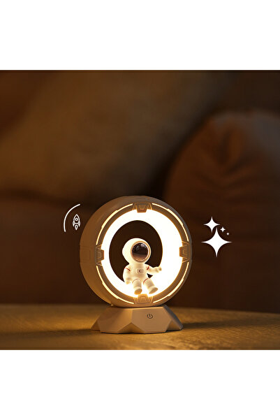 Choice مصباح طاولة LED أبيض قابل لإعادة الشحن، يعمل باللمس، قابل لتعديل شدة الإضاءة، مثالي لغرف نوم الأطفال المبدعين.