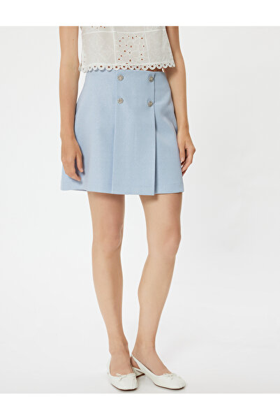 Koton Міні-спідниця А-силуету з вшитим ґудзиком